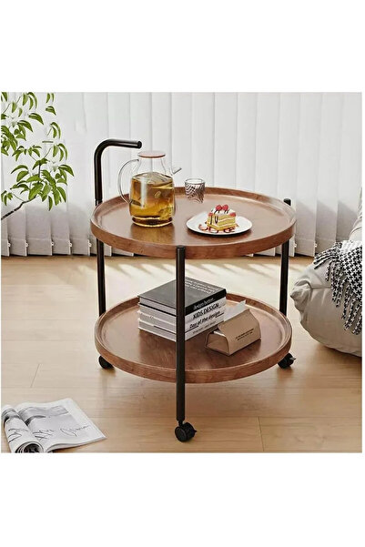 OEM Modern Round Coffee Table for Living Room, Nordic Style, 40x40x65 cm