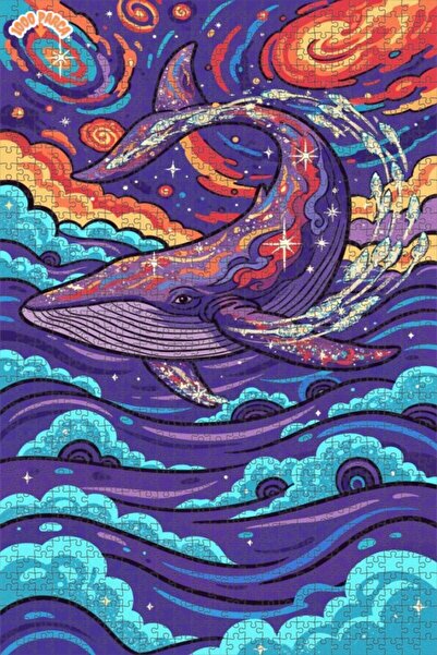 Esranın Dünyası لغز خشبي مؤطر من كوزميك بالينا آرت منقوش مزدوج الطبقات قطعة 7...