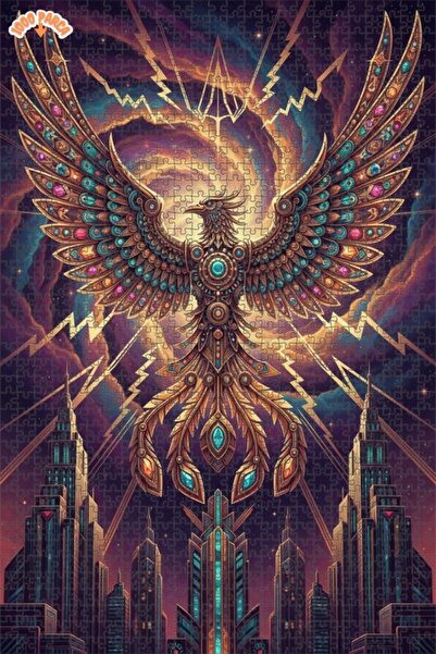 Esranın Dünyası Legendary Renaissance Bird Double-Layer Framed Wooden Puzzle ...