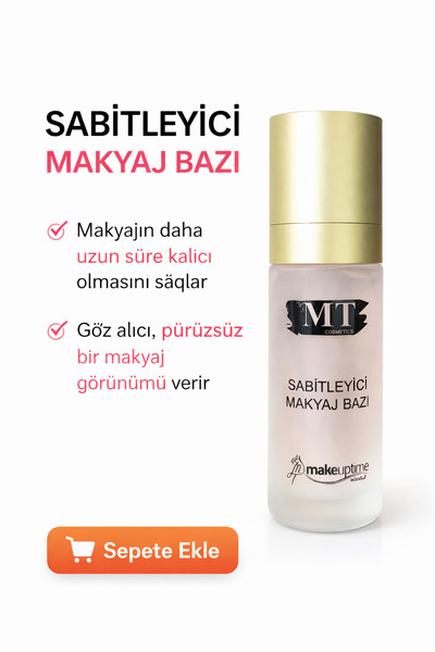 MT Cosmetics Sabitleyici Makyaj Bazı - Uzun Süre Kalıcı ve Pürüzsüzleştirici ...