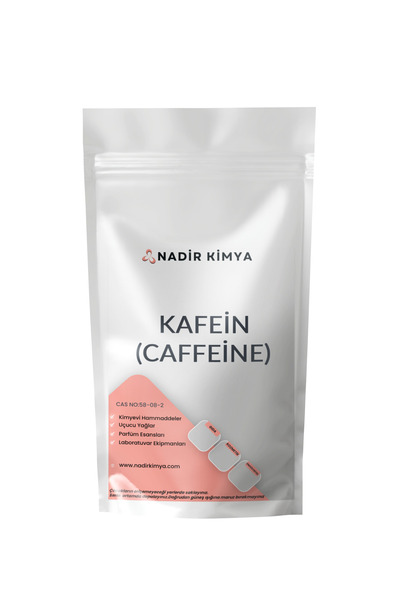 Nadir Kimya Kafein 50 Gr - (Caffeine) - Kozmetik Hammadde
