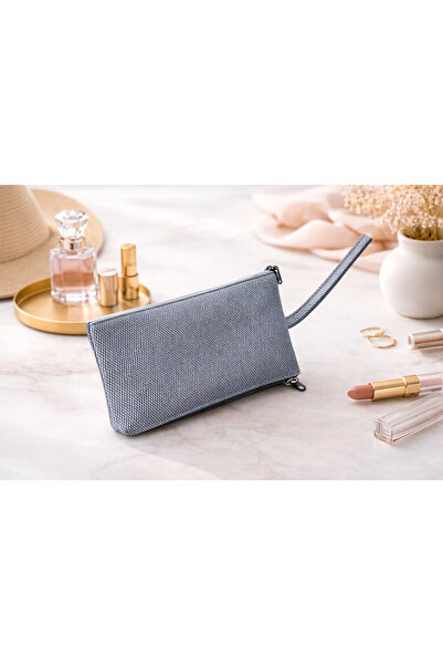 Tutunabilir Kağıt Women's Ankle Strap Clutch Bag – Small with Zipper Clutch Bag