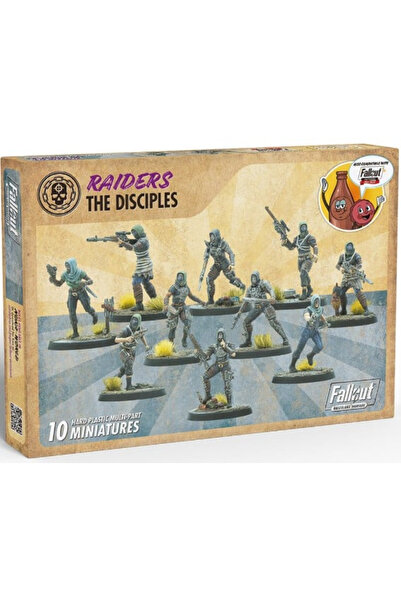 Modiphius Fallout: Μινιατούρες - Ρέιντερς: Οι Δίσιπλοι