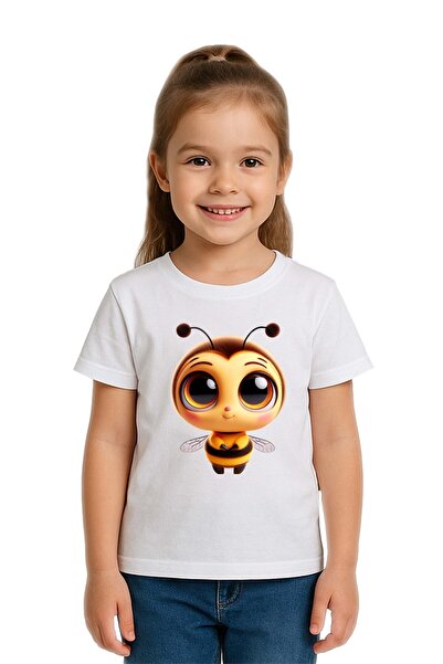 SEDİRLİ Tricou unisex pentru copii Arı Bee cu imprimeu bumbac moale țesături ...