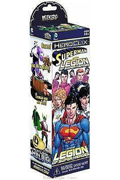 Wizkids DC Comics Heroclix: Superman și Legiunea Supereroilor - Pachet Booste...