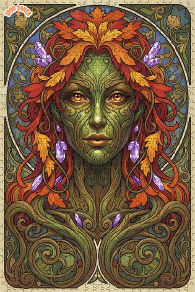 Esranın Dünyası لغز خشبي بإطار مزدوج الطبقات بمظهر الزيت الأبيض الطبيعي 1000 ...