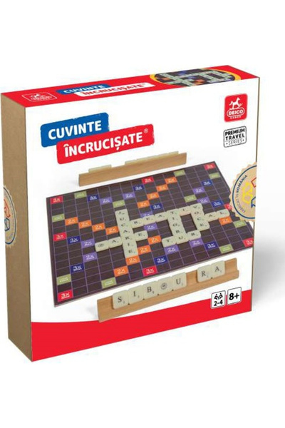 Deico Games Joc Cuvinte Incrucisate Travel – Editie Premium Compacta