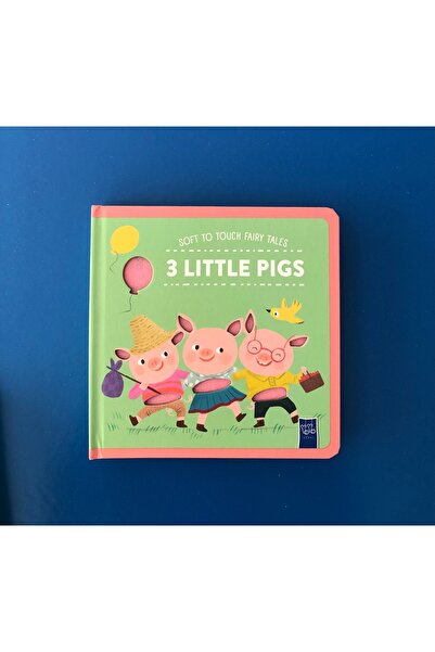 Little Tiger Press Carte senzoriala Cei trei purcelusi Three Little Pigs (Sof...