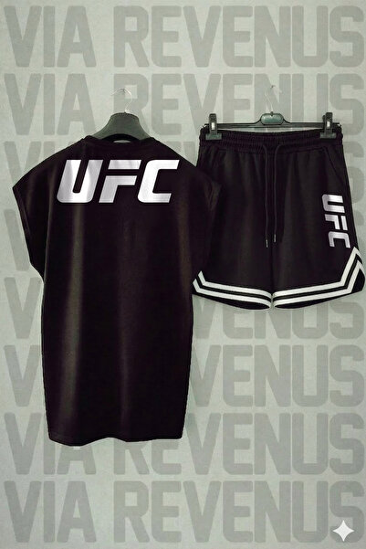 Vordevia Printed Zero Sleeve Sports Tshirt and Shorts Sports Training Set