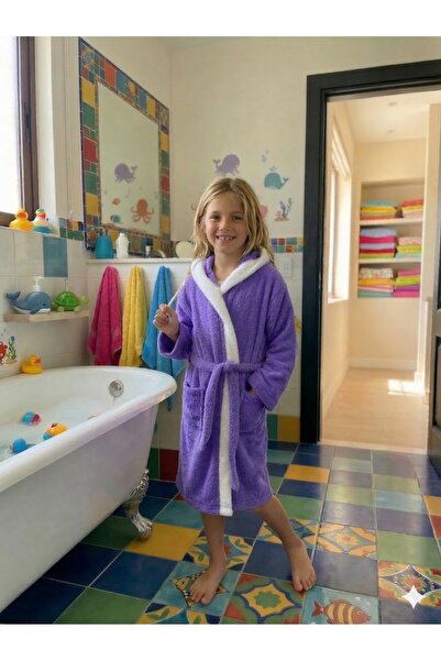 Damlaiso Welsoft Fleece Children's Bathrobe