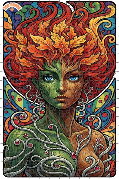 Esranın Dünyası Mother Nature Shining Eyes Double-Layer Framed Wooden Puzzle ...