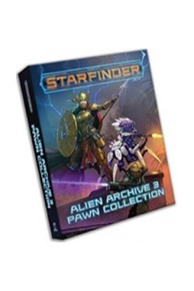 Paizo Starfinder Pawns: Colecția de 3 pioni din Arhiva Alien