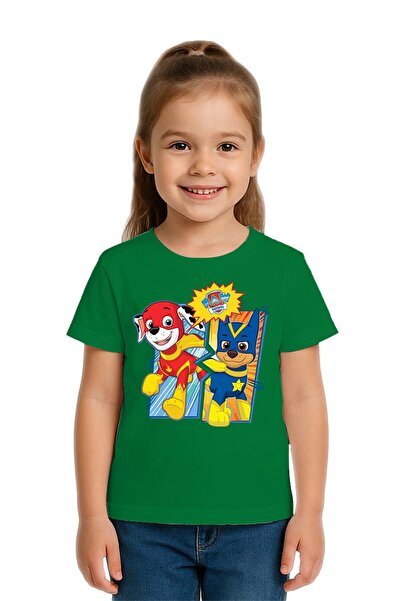 SEDİRLİ Unisex Paw Petrol με τύπωμα Παιδικό T-Shirt από χτενισμένο βαμβακερό ...