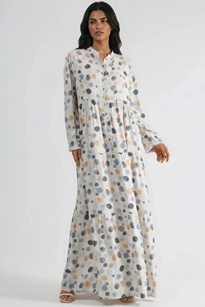 Hiccup Comfortable Patterned Maxi Dress