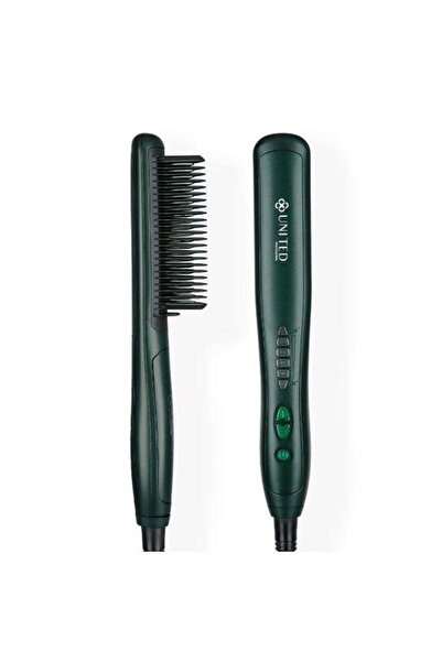 united professional Electric Hair Straightening Comb UN-182 - Green