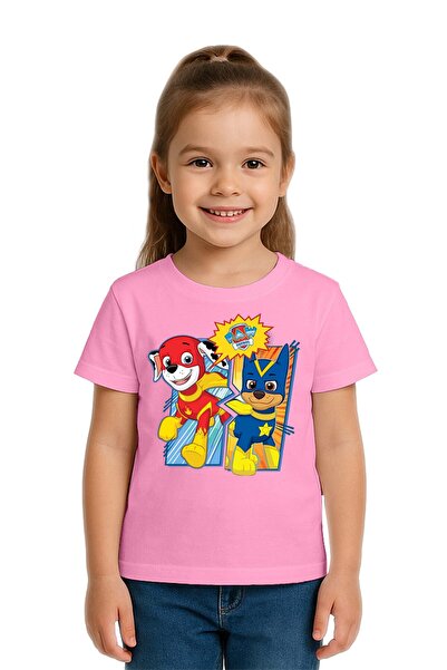 SEDİRLİ Unisex Paw Petrol με τύπωμα Παιδικό T-Shirt από χτενισμένο βαμβακερό ...