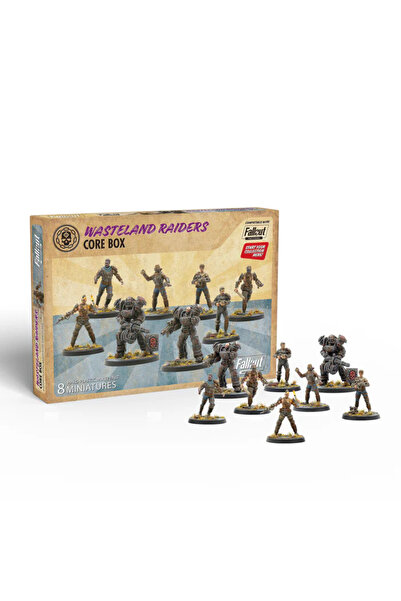 Modiphius Fallout Miniatures - Wasteland Raiders Core Box