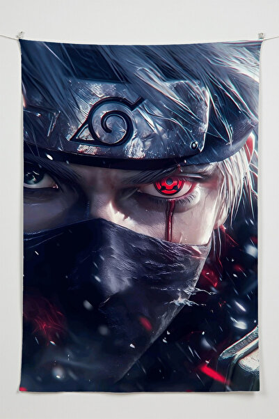 Charmbi Tapiserie Naruto, Hatake Kakashi – Tapiserie de perete de dimensiuni ...