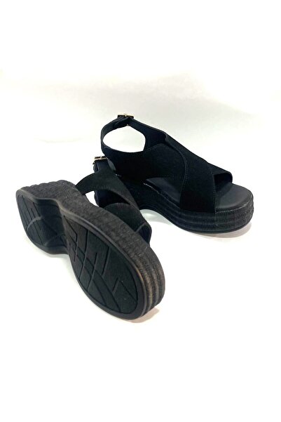 Demashoes Luxury Padded Sole with Orthopedic Double Straps and Asymmetrical Cutting Detail Sandals