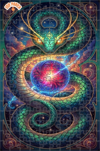 Esranın Dünyası The Universal Energy of the Mysterious Snake Oil Painting Dou...