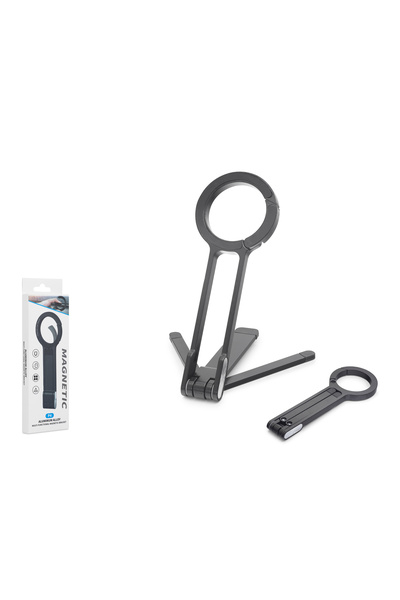 Skygo Ieg ™   Magnetic Folding Desktop Phone Stand Metal - Black Nd8030 Nvdn-...