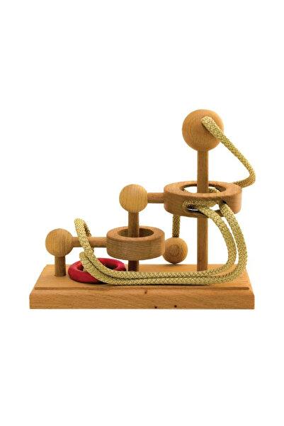 Deico Games Puzzle 3D IQ Games Maxi – Jocuri logice si de indemanare din lemn