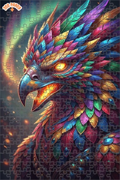 Esranın Dünyası The Art of the Firebird of Enchanted Feathers Double-Layer Fr...