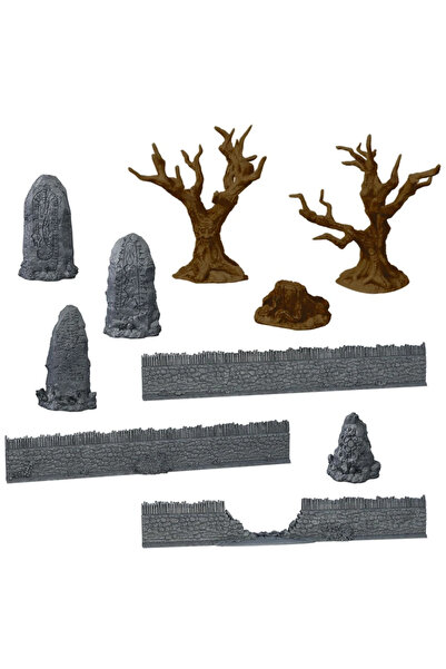 Mantic Games TerrainCrate – Άγρια Δάση: Εξωτικά Φυτά (Σετ Διακόσμησης Φαντασί...