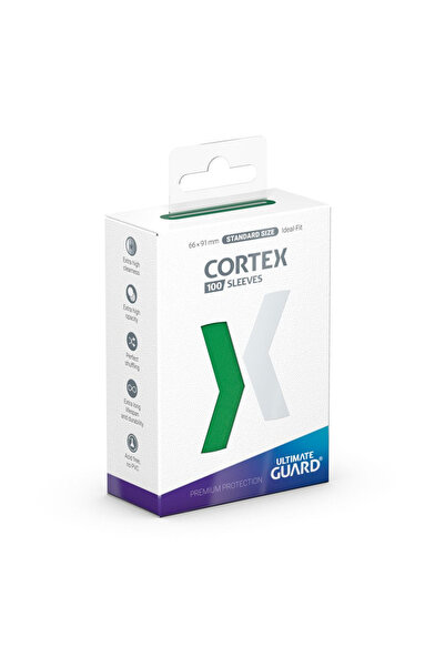 Ultimate Guard Cortex Sleeves Standard Size 100 Green