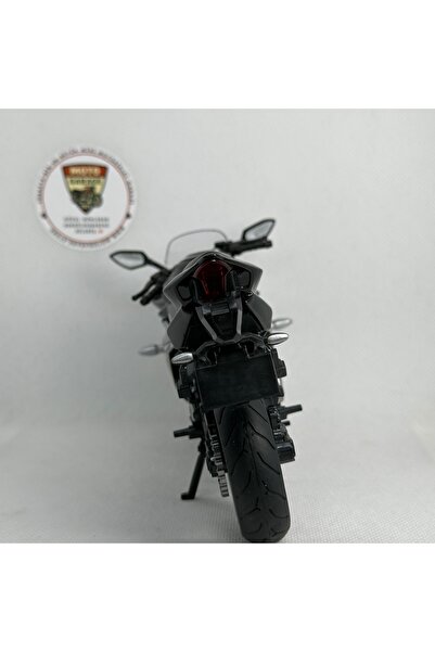 MotoGarage CFMOTO 250SR 1:12 Sesli Işıklı Diecast Motosiklet Modeli - Siyah