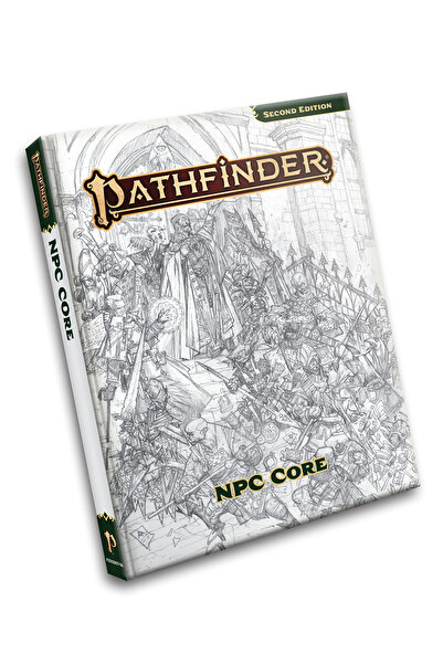 Paizo Pathfinder RPG NPC Core Sketch Cover (P2)