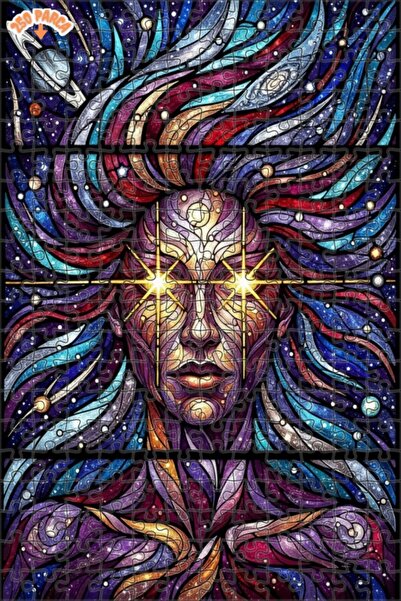 Esranın Dünyası Cosmic Face Illustration Art 250 Pieces 30X30