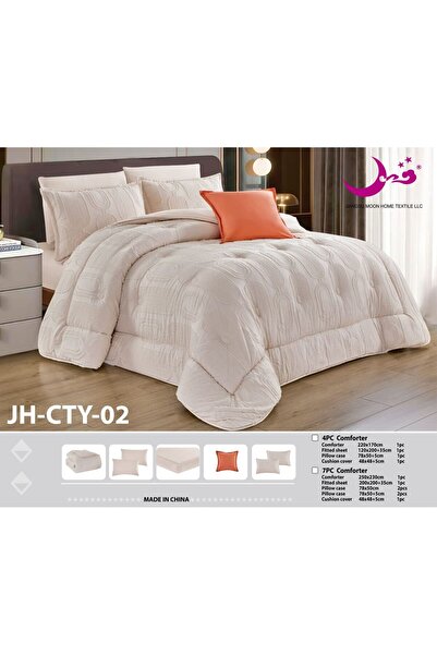 Moon Plain hotel-style summer bedspread, single and a half size, 4 pieces