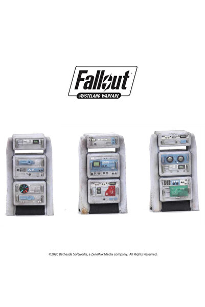 Modiphius Fallout Wasteland Warfare Heavy Consoles Terrain