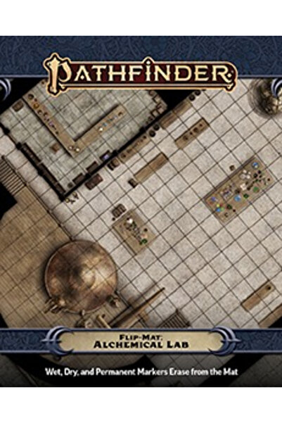 Paizo Pathfinder Flip-Mat – Alchemical Lab (Harta RPG fata-verso)