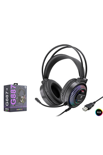 Skygo Kulaklik Usb Rgb 7.1 - Siyah G887