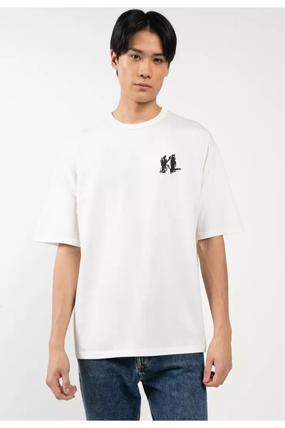 Karl Lagerfeld Graphic-Logo T-Shirt