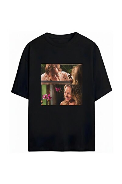 SVART WEAR Dexter Baskılı Unisex Oversize %100 Pamuklu T-Shirt