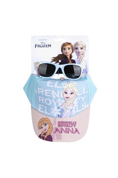 Disney Frozen Șapcă albastră cu ochelari Frozen Royalty 53 cm 5 ani