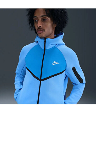 Nike Ανδρικό Φούτερ με Κουκούλα από Μείγμα Τεχνολογικού Φλις IH4302 412