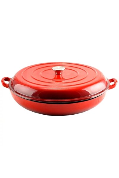 Perfect Home Enamel Cast Iron Casserole with Lid for Roasting 40 cm 5L 14754,...