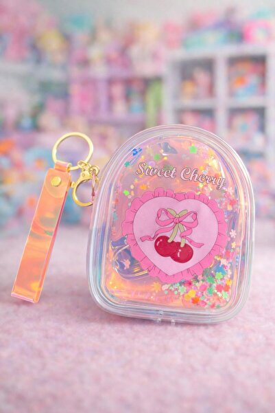 EMKSHOP Sweet Cherry Mini Wallet Bag (10.5 cm * 8.5 cm)