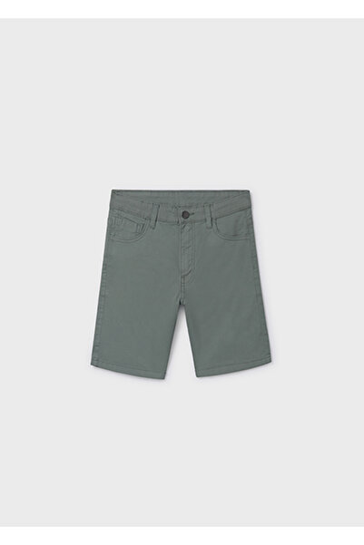 MAYORAL Boy's 5 Pocketed Bermuda Shorts Green - 00231
