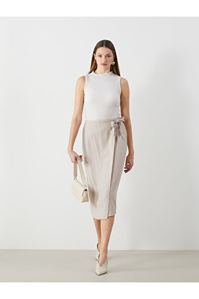 LC Waikiki I Beli Women's Skirt with Drawstring from Freezen Store