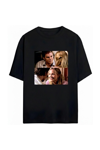 SVART WEAR Μπλουζάκι Dexter Printed Unisex Oversize 100% Βαμβακερό