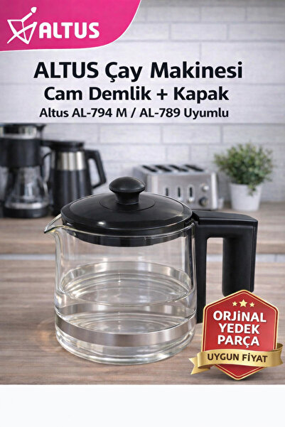ÖZ BEYAZ EŞYA Altus Demli̇k Al 795 Ic Demli̇k with Cover (Without Filter)