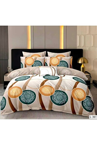 Truva Home Finet Bed Linen 6 Pieces, 230x250 cm – Superior Quality and Comfort