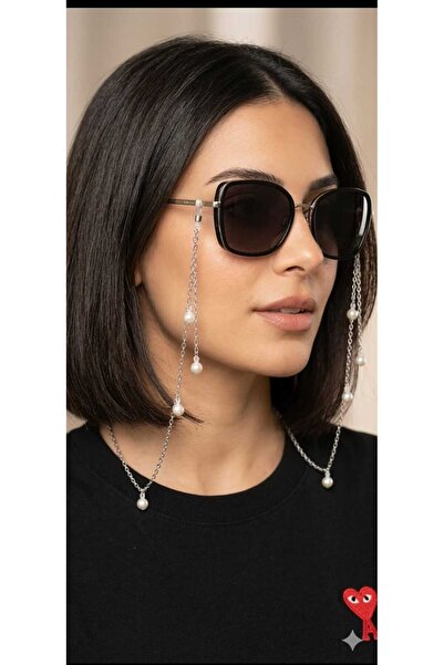 SOSYETEZGAHI Pearl Clustered Eyeglass Chain