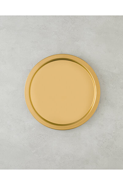 Empressco Stylish Emma Metal Tray 31.5 Cm, Gold Color, Elegant and Practical ...