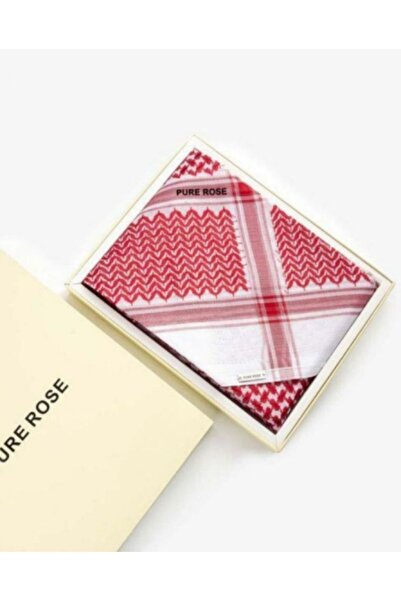 GENERAL Pure Rose Light Red Classic Shemagh